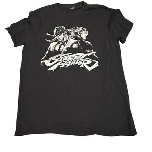 Old Navy Black Street Fighter Tee